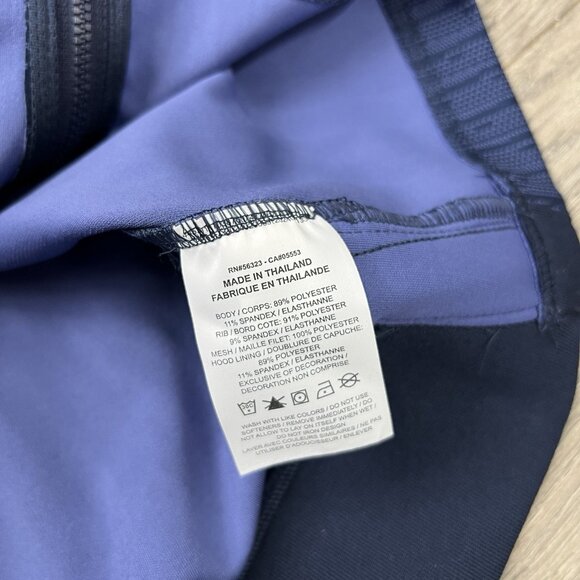 Nike ADV USA Basketball Game Jacket Size Large Mens Dri Fit Obsidian Blue White - Picture 15 of 15